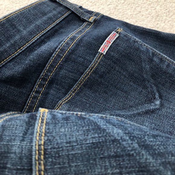 Hudson Nico Midrise Skinny Ankle Length Jeans with Raw Hem, Size 26 - Picture 9 of 15